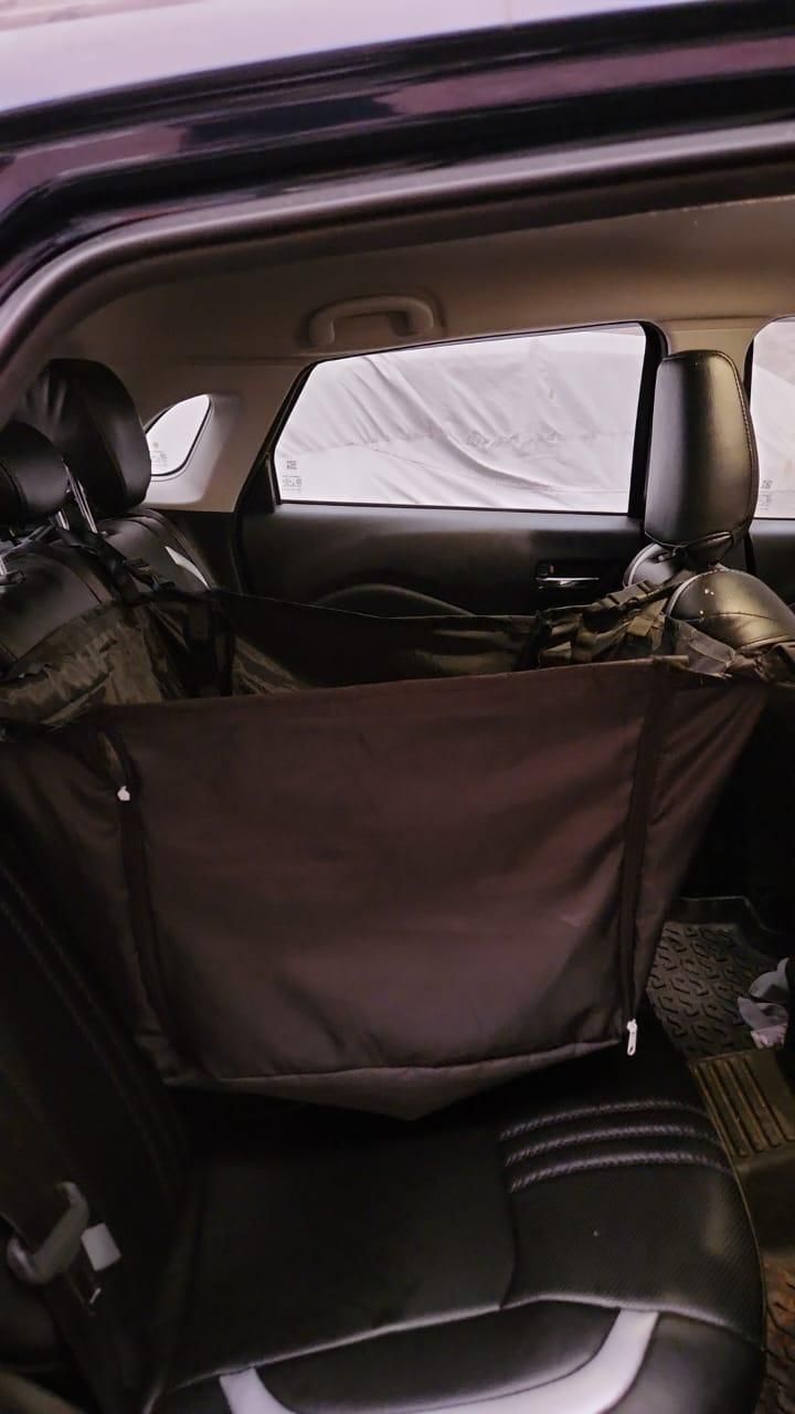 Dog Car Seat Cover, Scratchproof Waterproof Collapsible Dog Car Seat Covers.