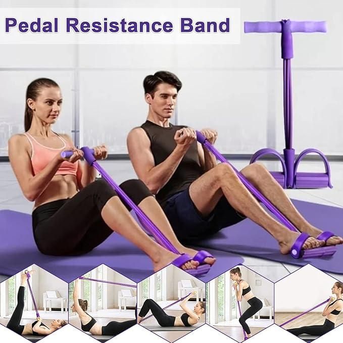 FlexiTone Pedal Band – Full-body workout anywhere